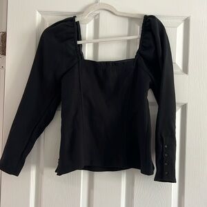 Something Navy blouse